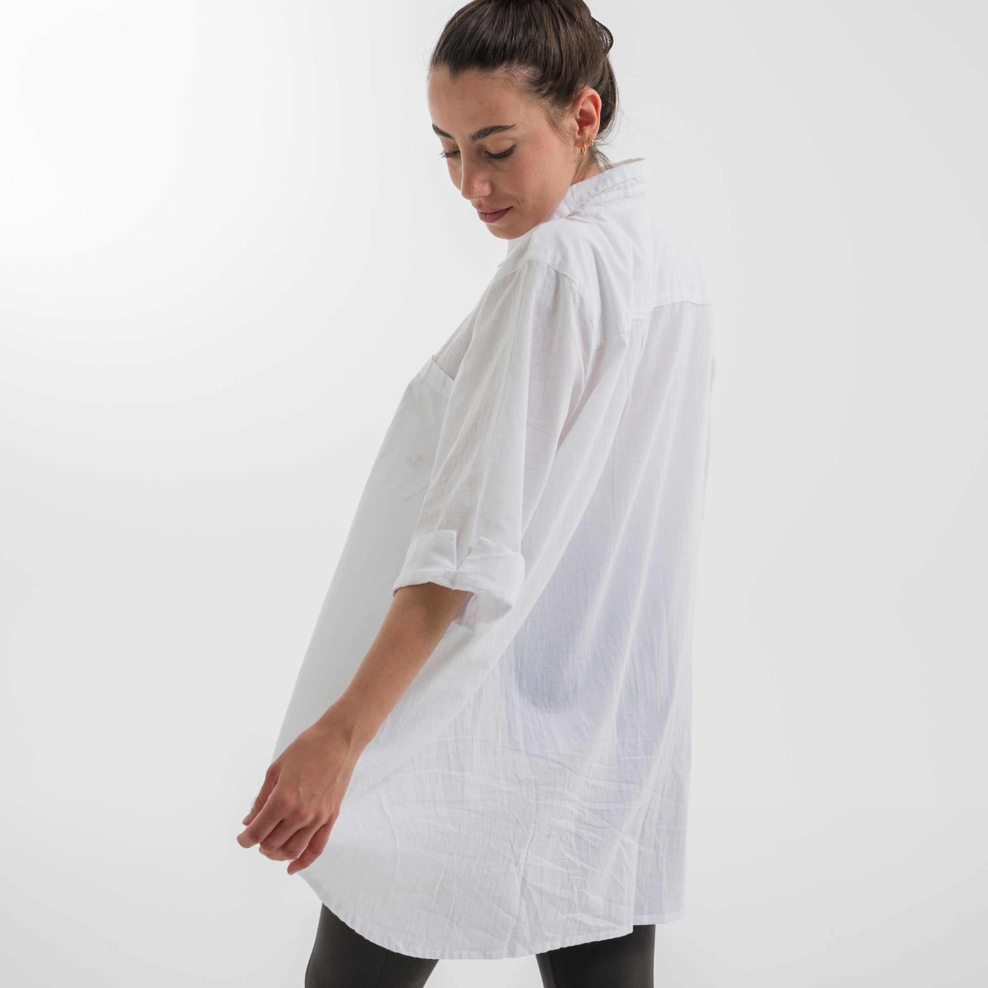 Damen Hemd aus Baumwoll Mix - Summer Breeze Weiß