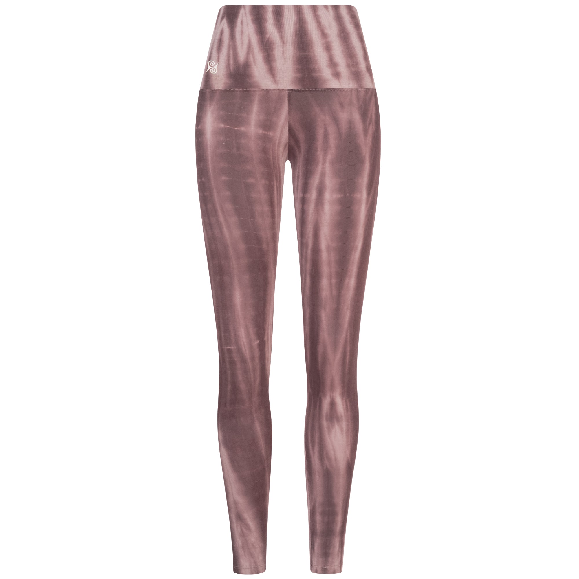 Yoga Leggings Damen aus Bambus Mix - Lavender Love (Dünnes Material)