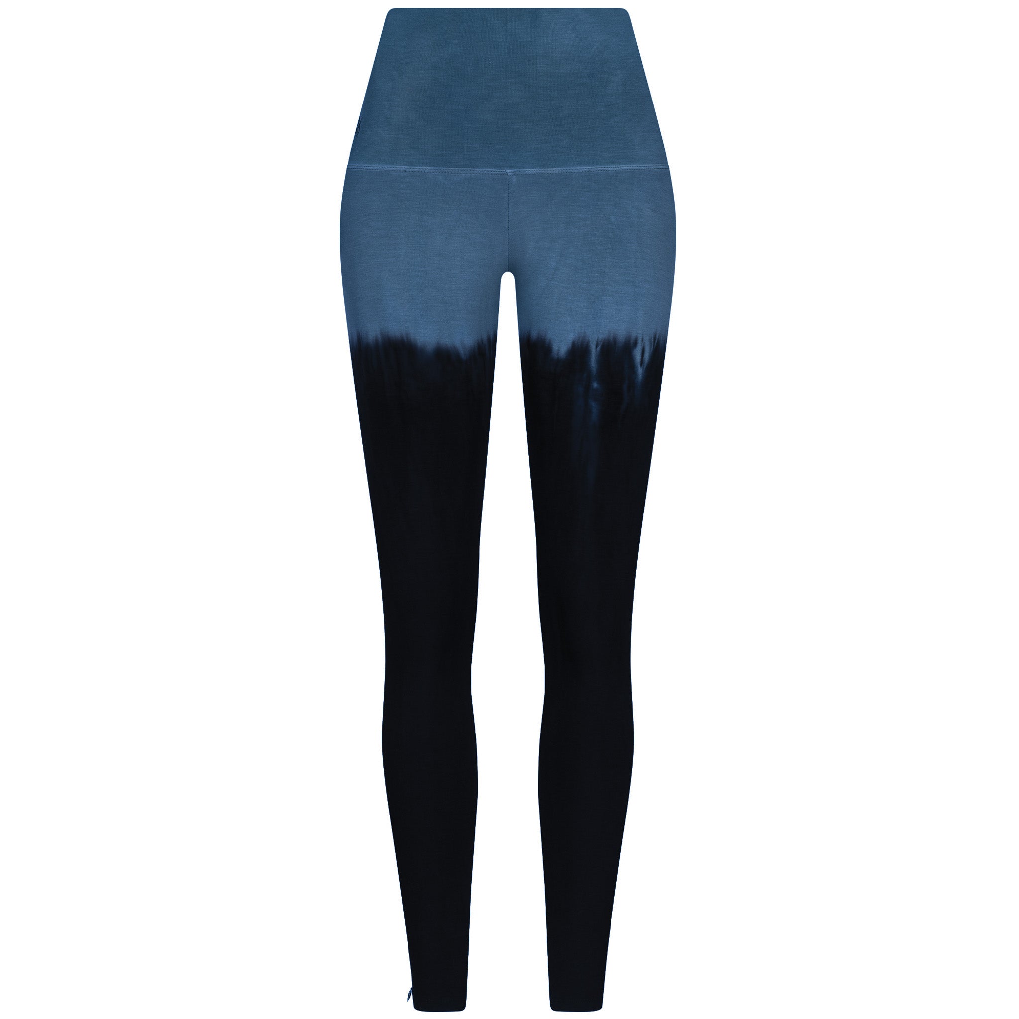 Yoga Leggings Damen aus Bambus Mix - Overknee Indigo !LIMITED EDITION! (Standard Material)