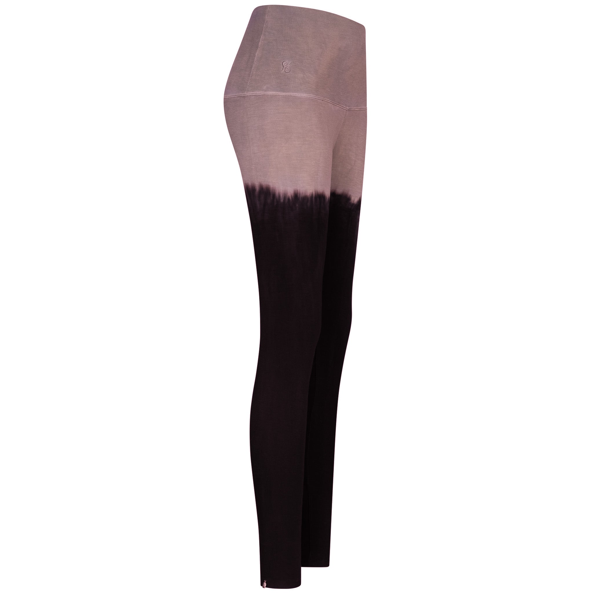 Women's Bamboo Blend Yoga Leggings - Overknee Eggplant !LIMITED EDITION! (Standard Material)