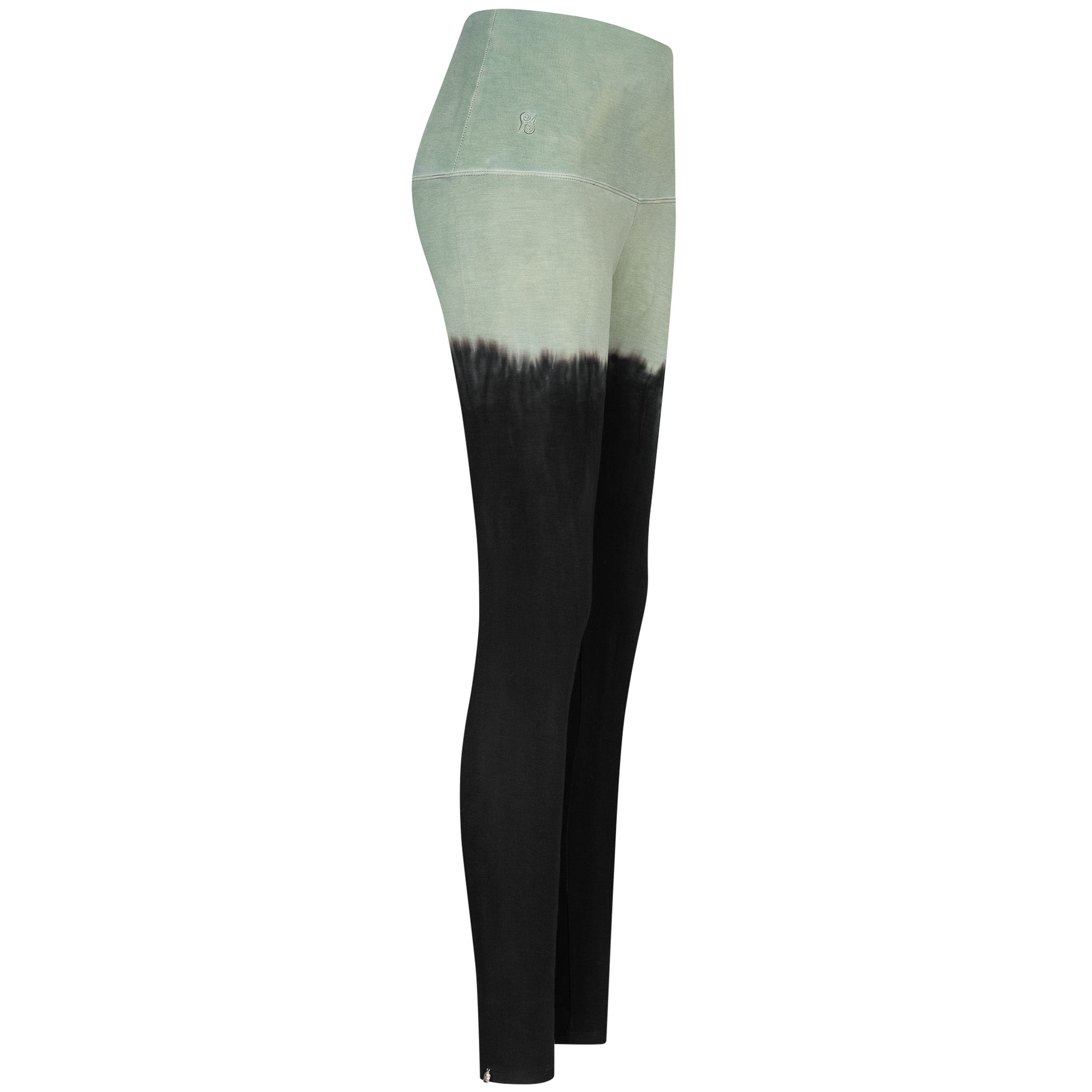 Women's Bamboo Blend Yoga Leggings - Overknee Sage! LIMITED EDITION! (Standard Material)