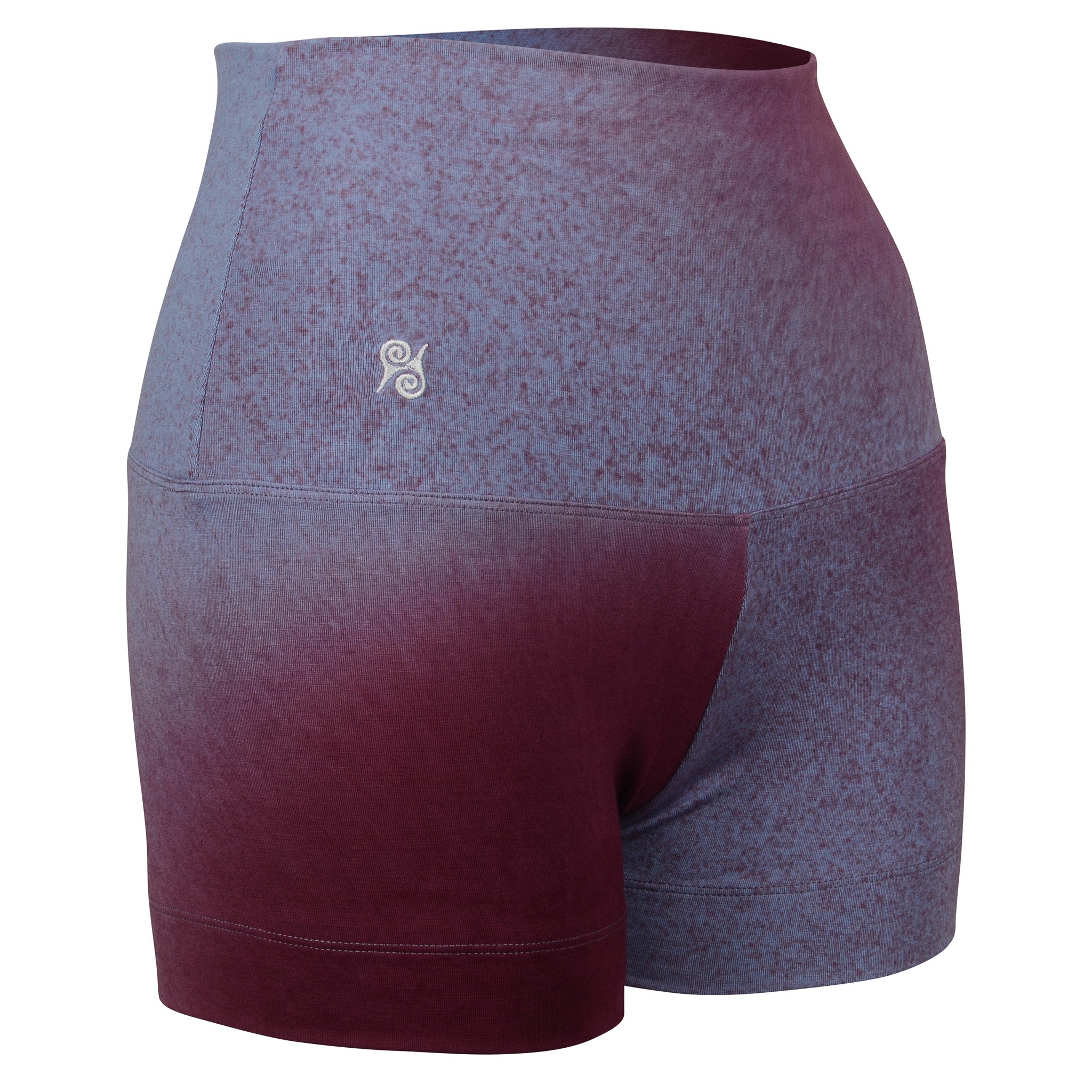 Women's short leggings made of bamboo mix - Blueberry Icecream (standard material)