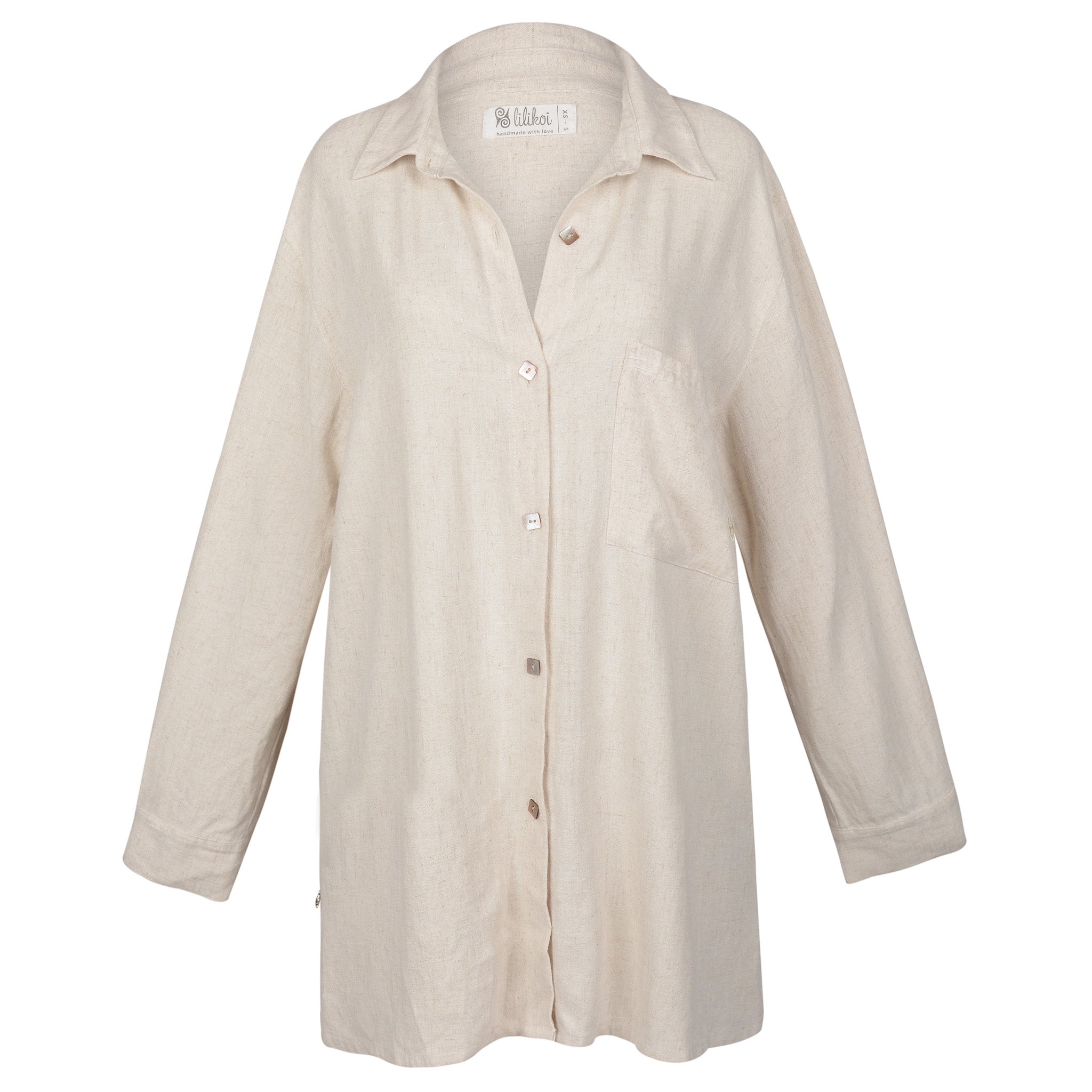 Linen shirt women - Evermore natural