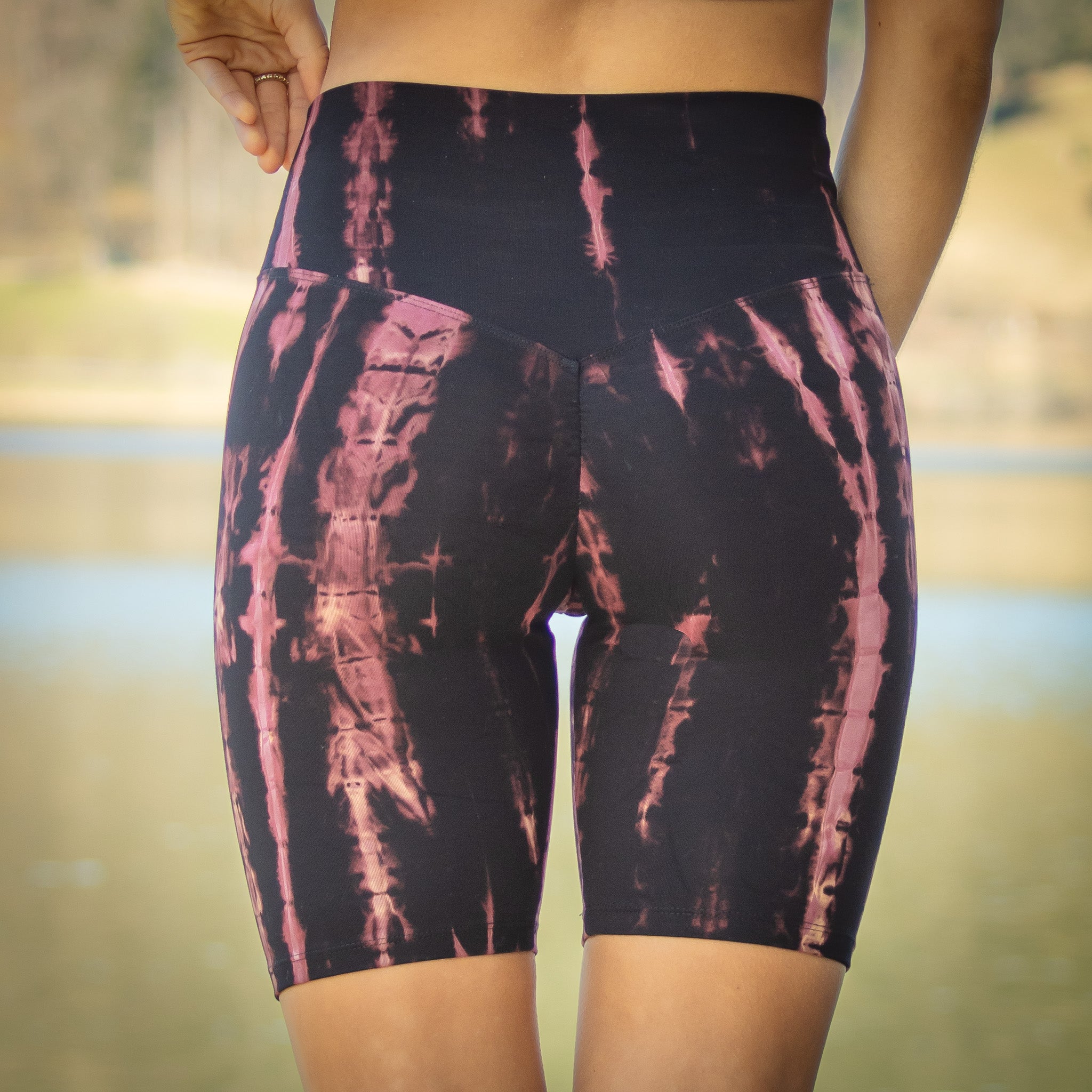 Leggings short Damen aus Bambus Mix - Lava NEU (Standard Material - fällt etwas kleiner aus)