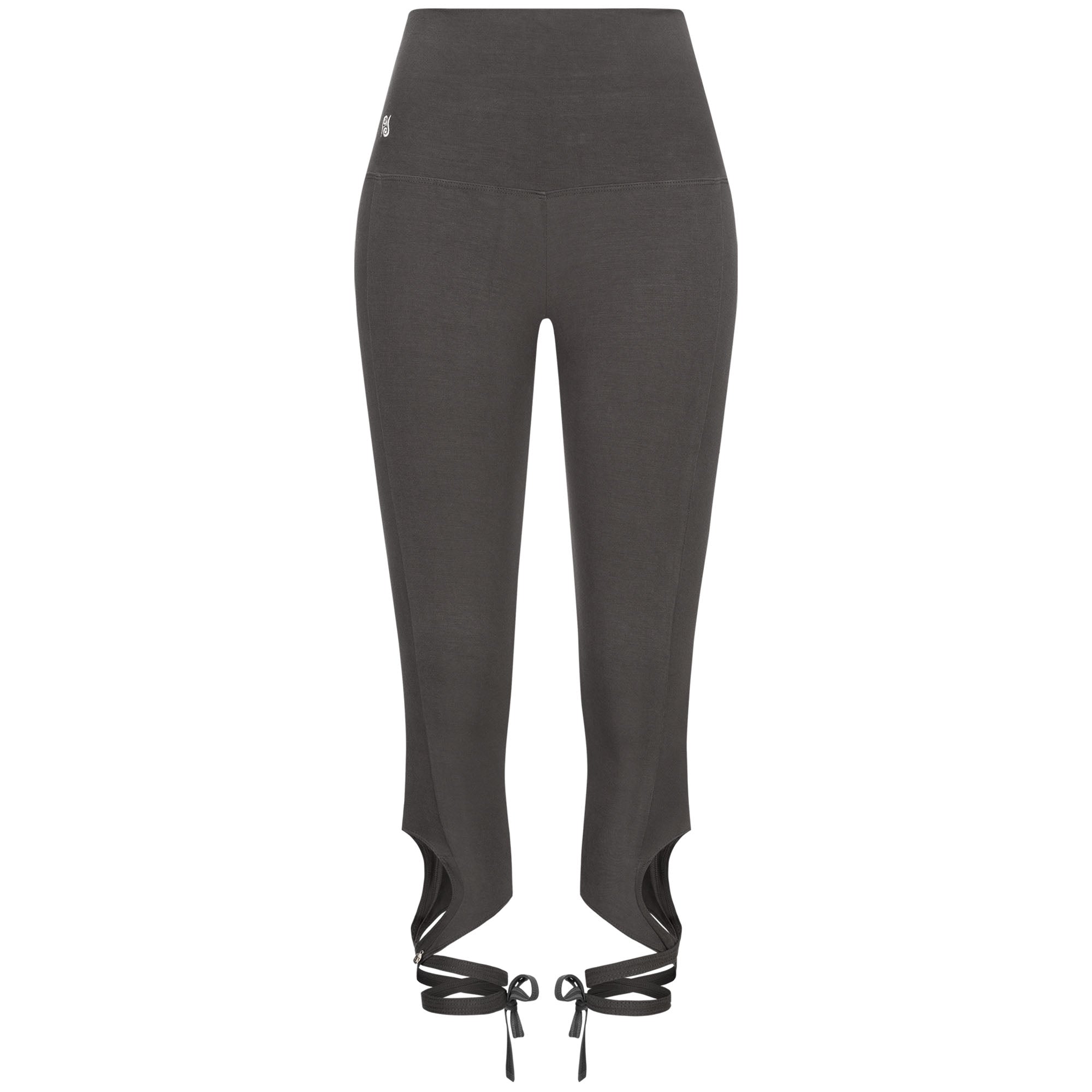 Yoga Leggings Damen aus Bambus Mix - Loop Salty Chocolate (Standard Material)