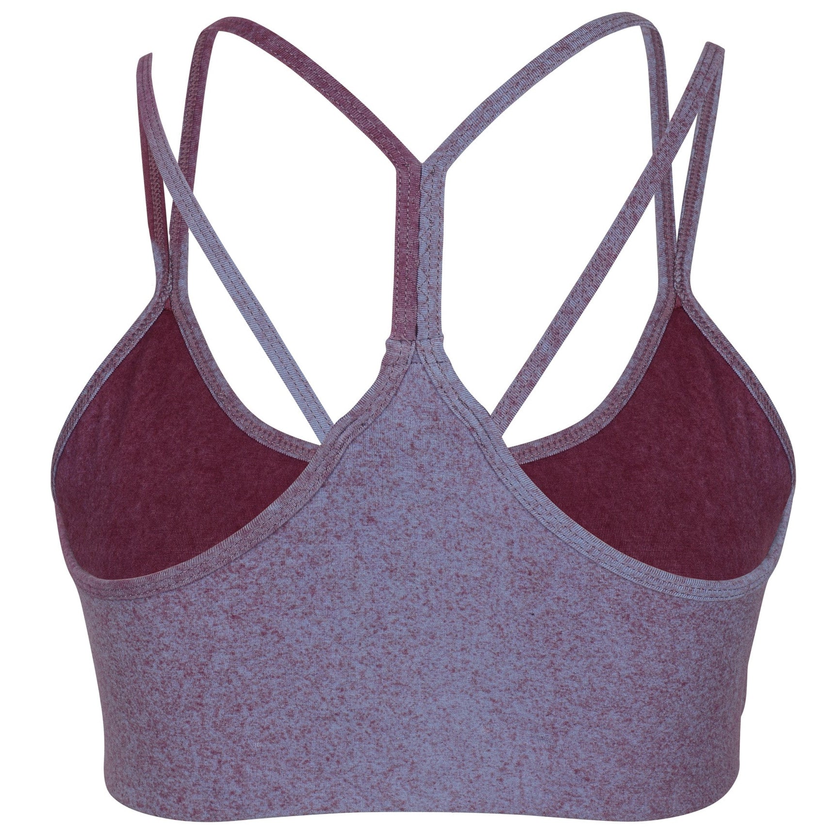 Yoga BH aus Bambus Mix - Blueberry Icecream