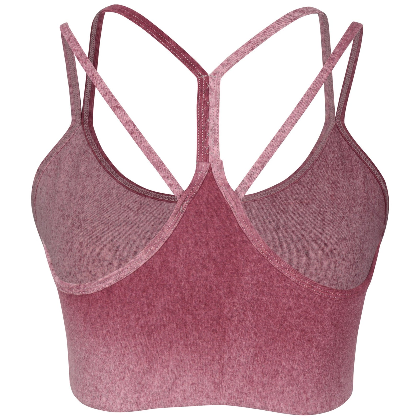 Yoga BH aus Bambus Mix - Strawberry Icecream