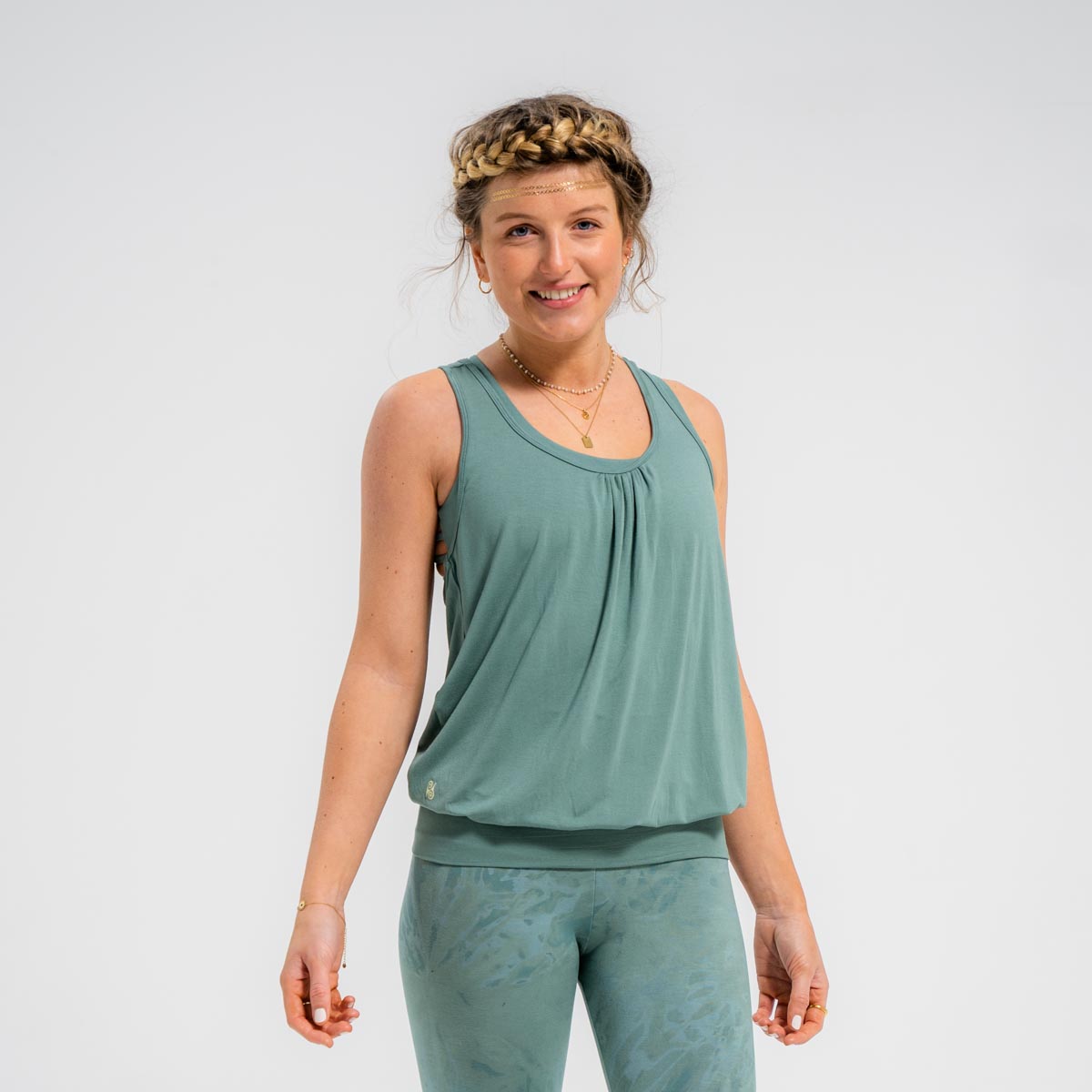 Yoga Top Damen aus Bambus Faser - Cute Shirt Elexier