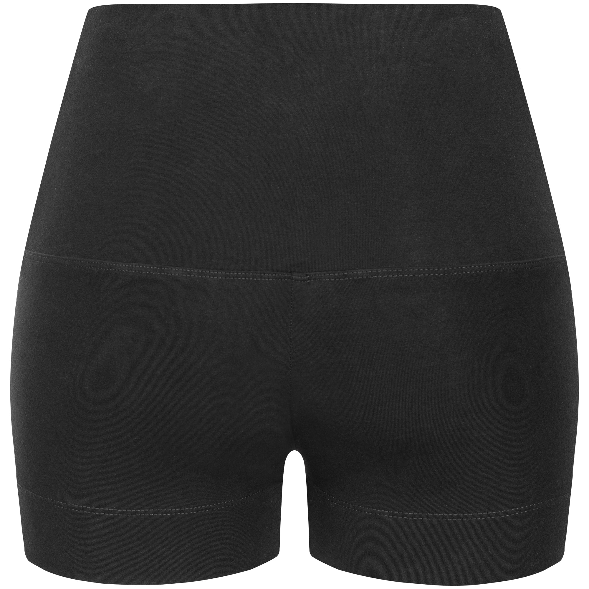 Leggings short Damen aus Bambus Mix - Short Pants Black (Standard Material)