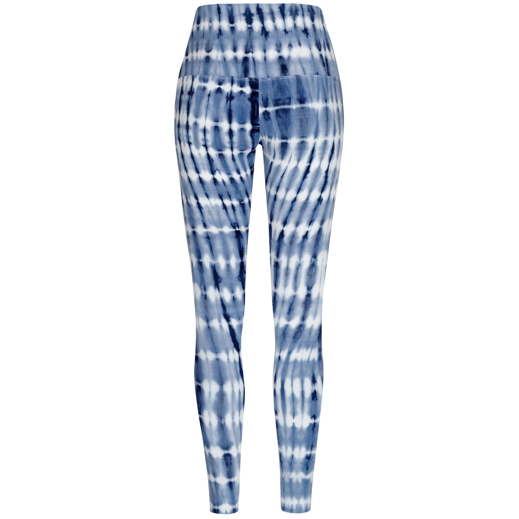 Yoga Leggings Damen aus Bambus Mix - White Water (Standard Material)