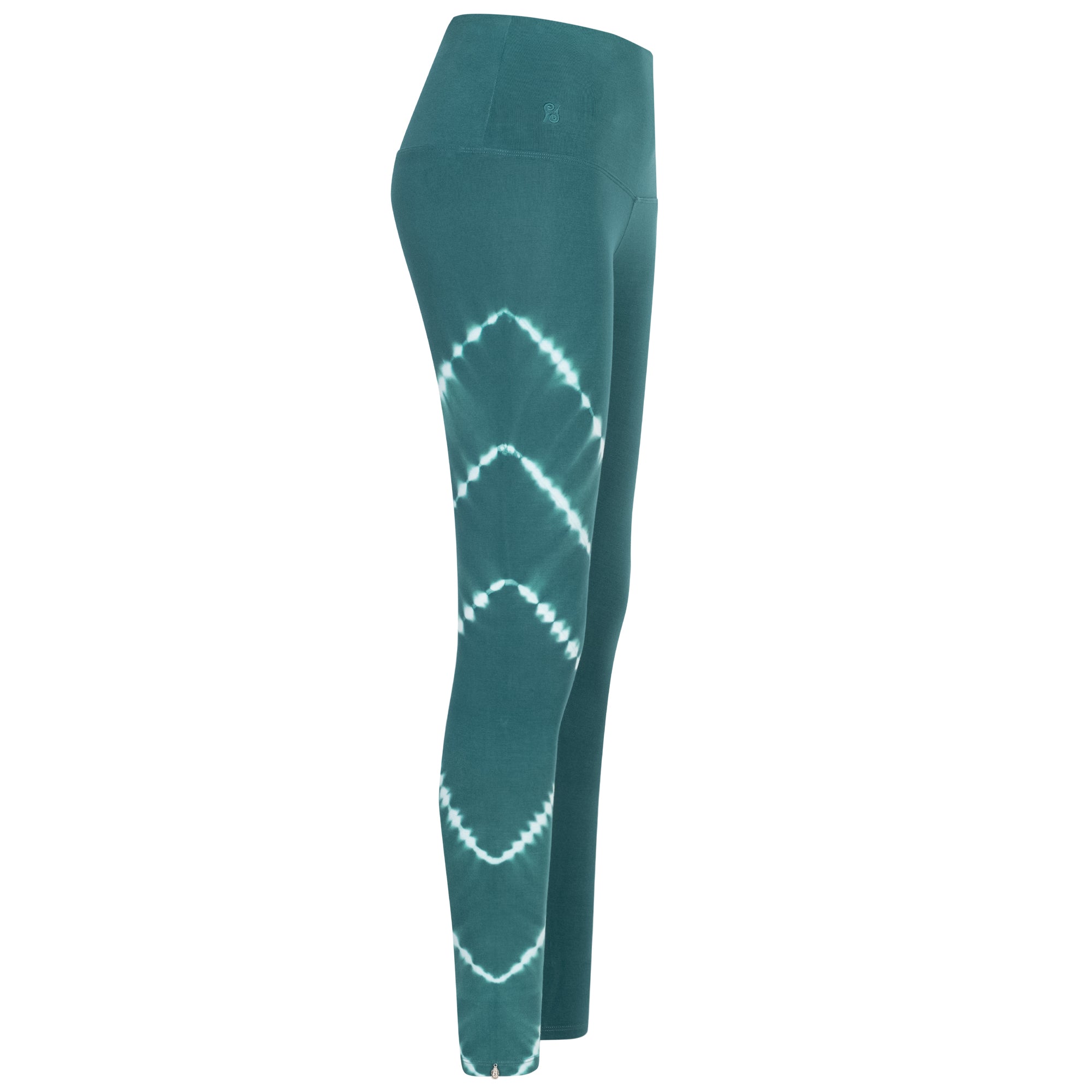 Yoga Leggings Damen aus Bambus Mix - Second Skin Teal !LIMITED EDITION! (Dünnes Material)
