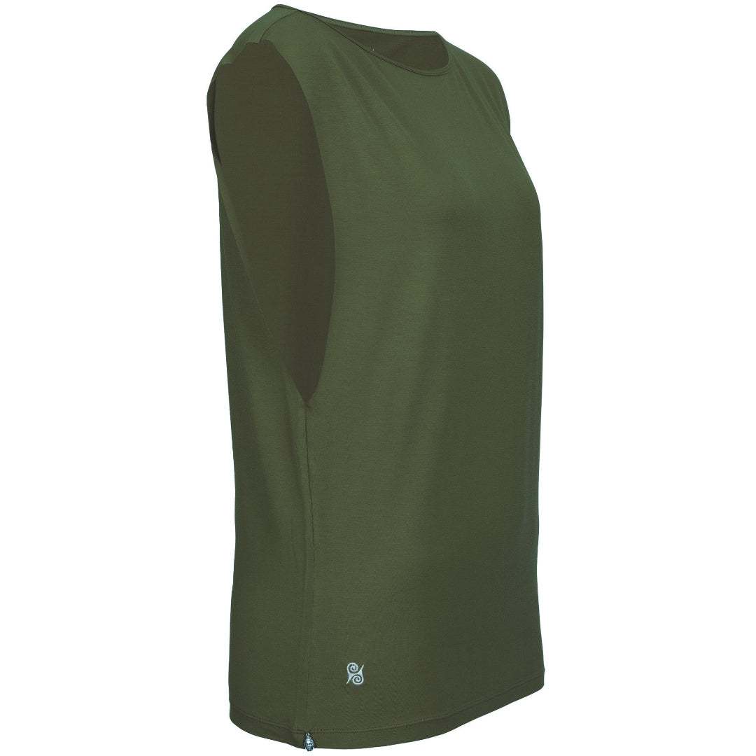 Yoga Shirt Damen aus Bambus Faser - Sneaky Top Forest NEU