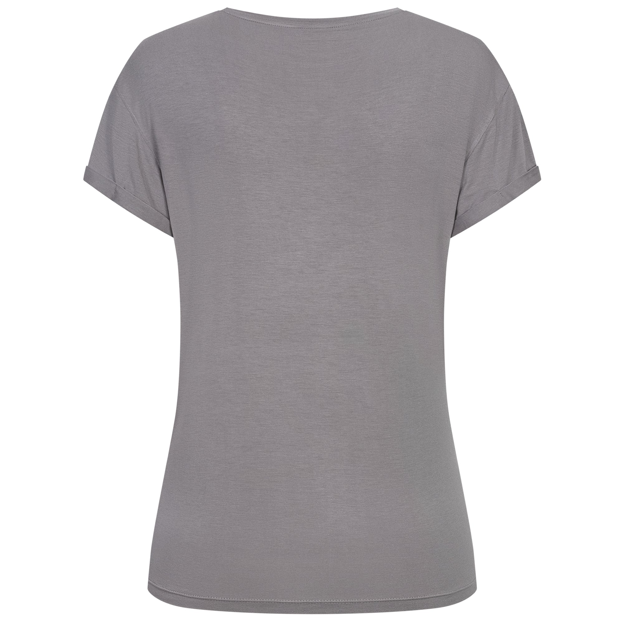 Yoga Shirt Damen aus Bambus Faser - Supersoft Stone-Grey NEU