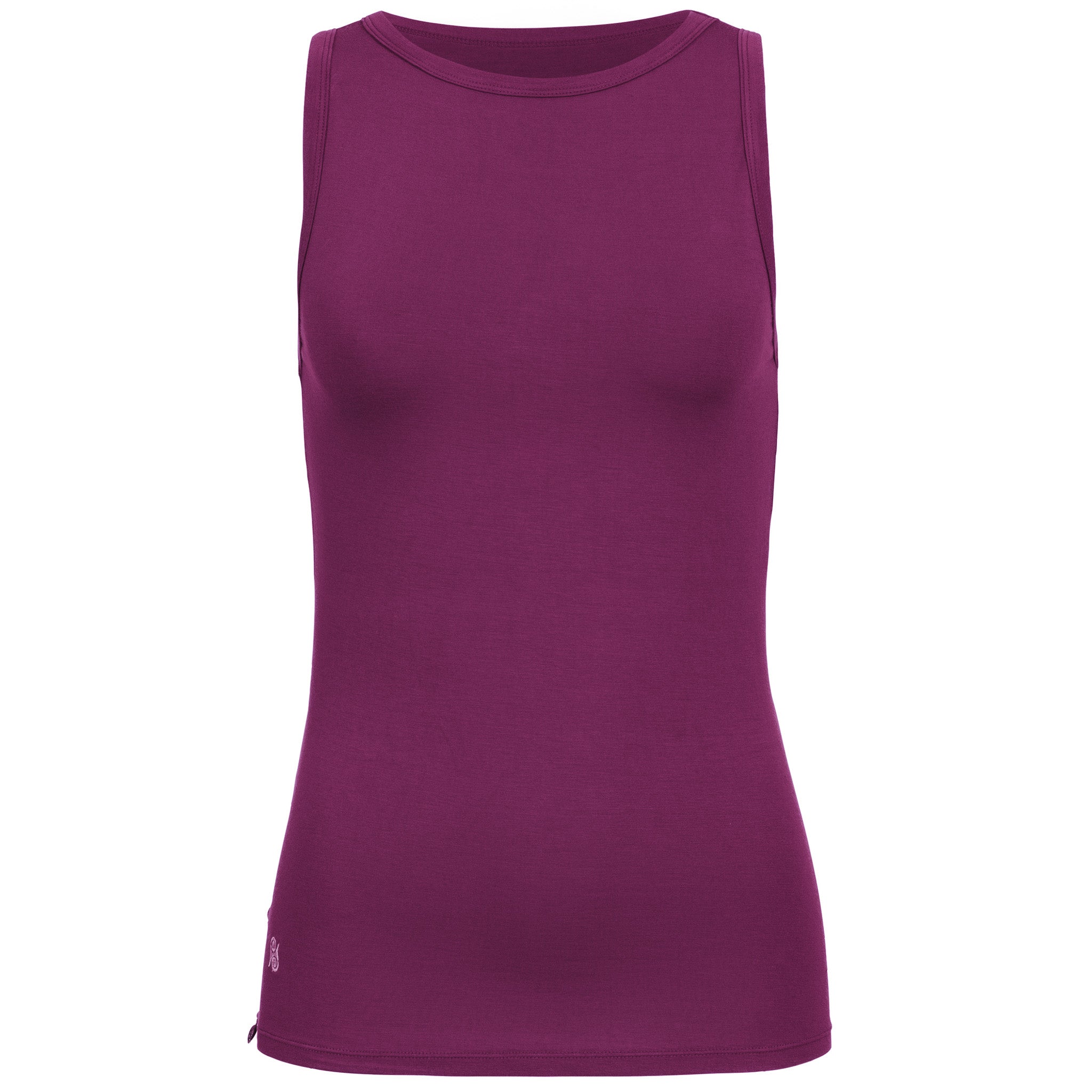 Yoga Shirt Damen aus Bambus Faser - Second Stand Lips NEU