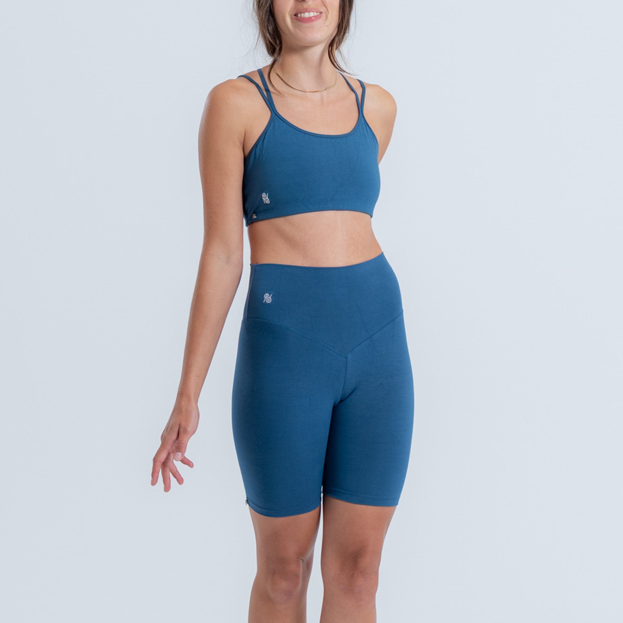 Yoga BH aus Bambus Mix - Comfy Bra Ocean NEU - XS/S / Ocean / Bamboo Rayon  93% Elasthan 7%
