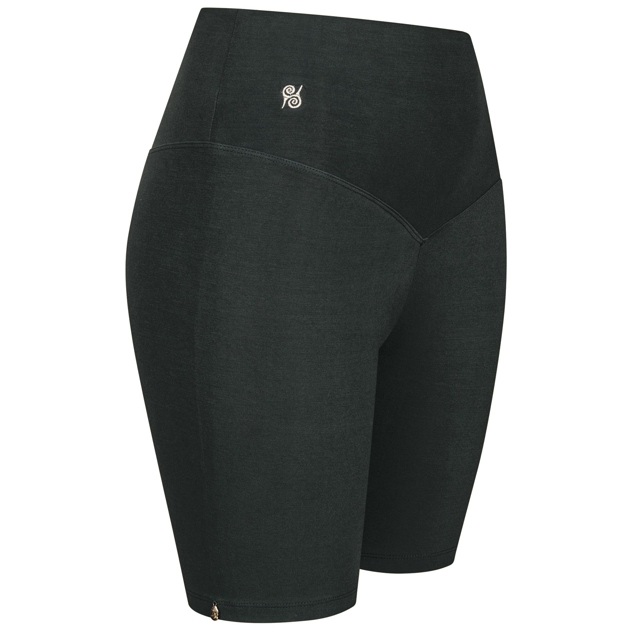 Leggings short Damen aus Bambus Mix - Shape Schwarz NEU (Standard Material)