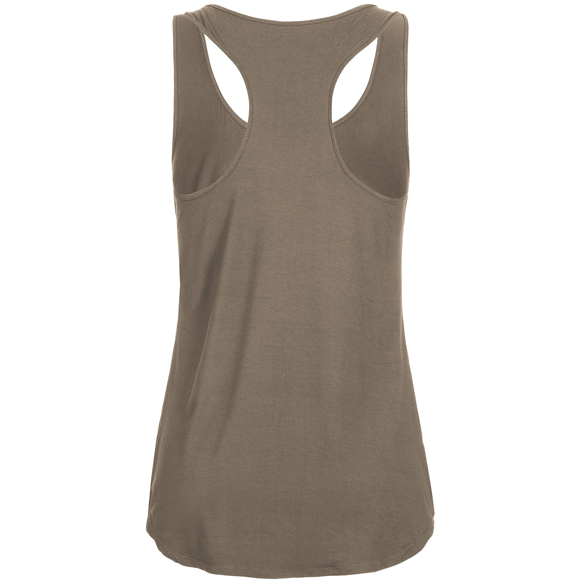 Yoga Shirt Damen aus Bambus Faser - Klassik Top Cappuccino