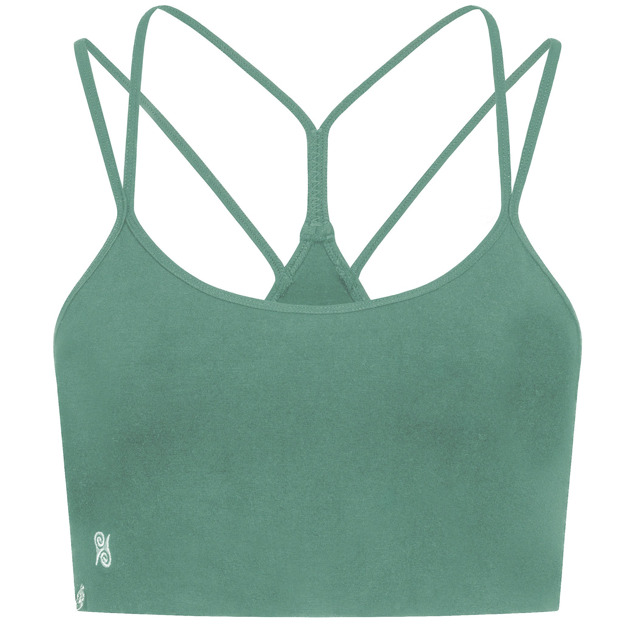 Yoga bra made of bamboo mix - Comfy Bra Sage NEW