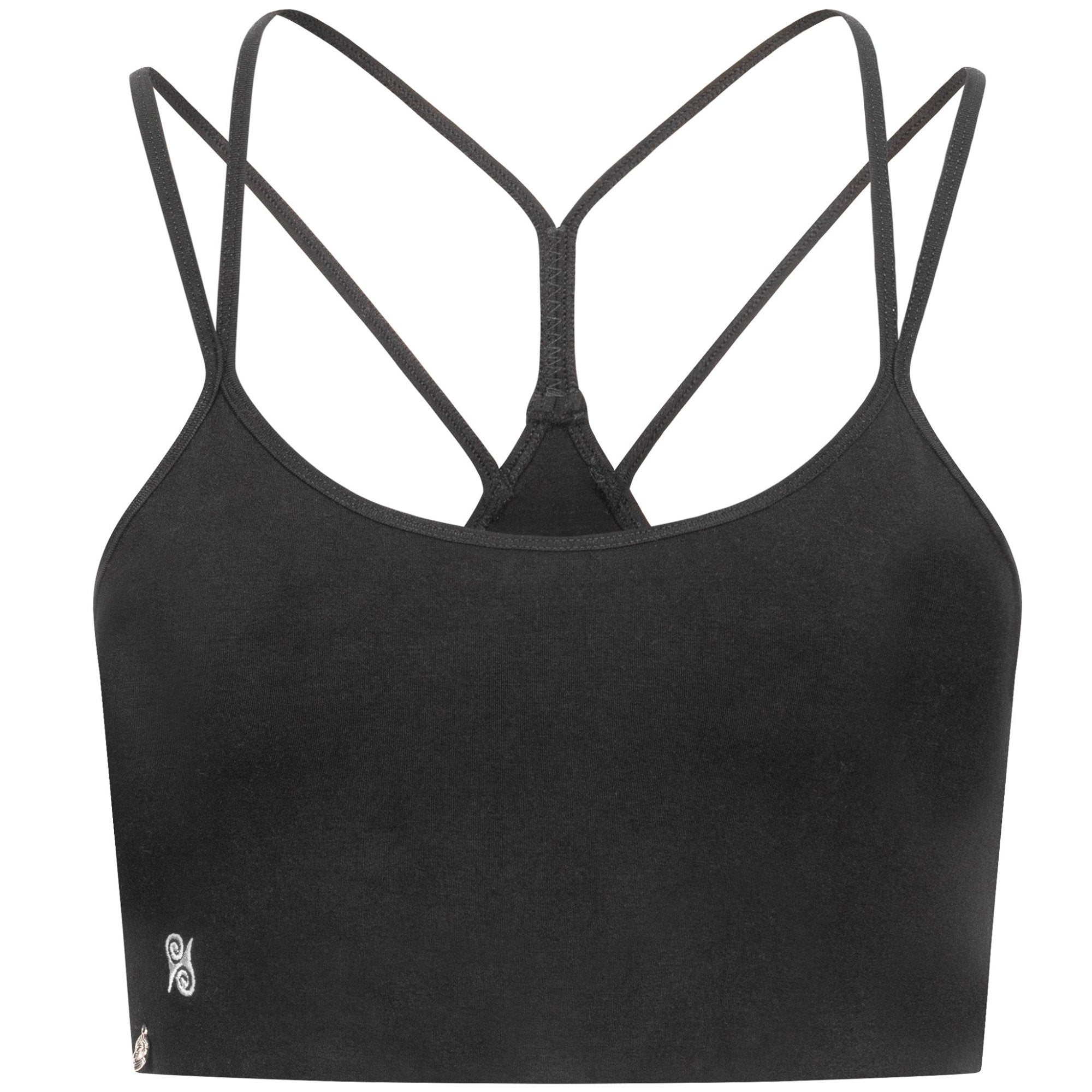 Yoga BH aus Bambus Mix - Comfy Bra Schwarz NEU