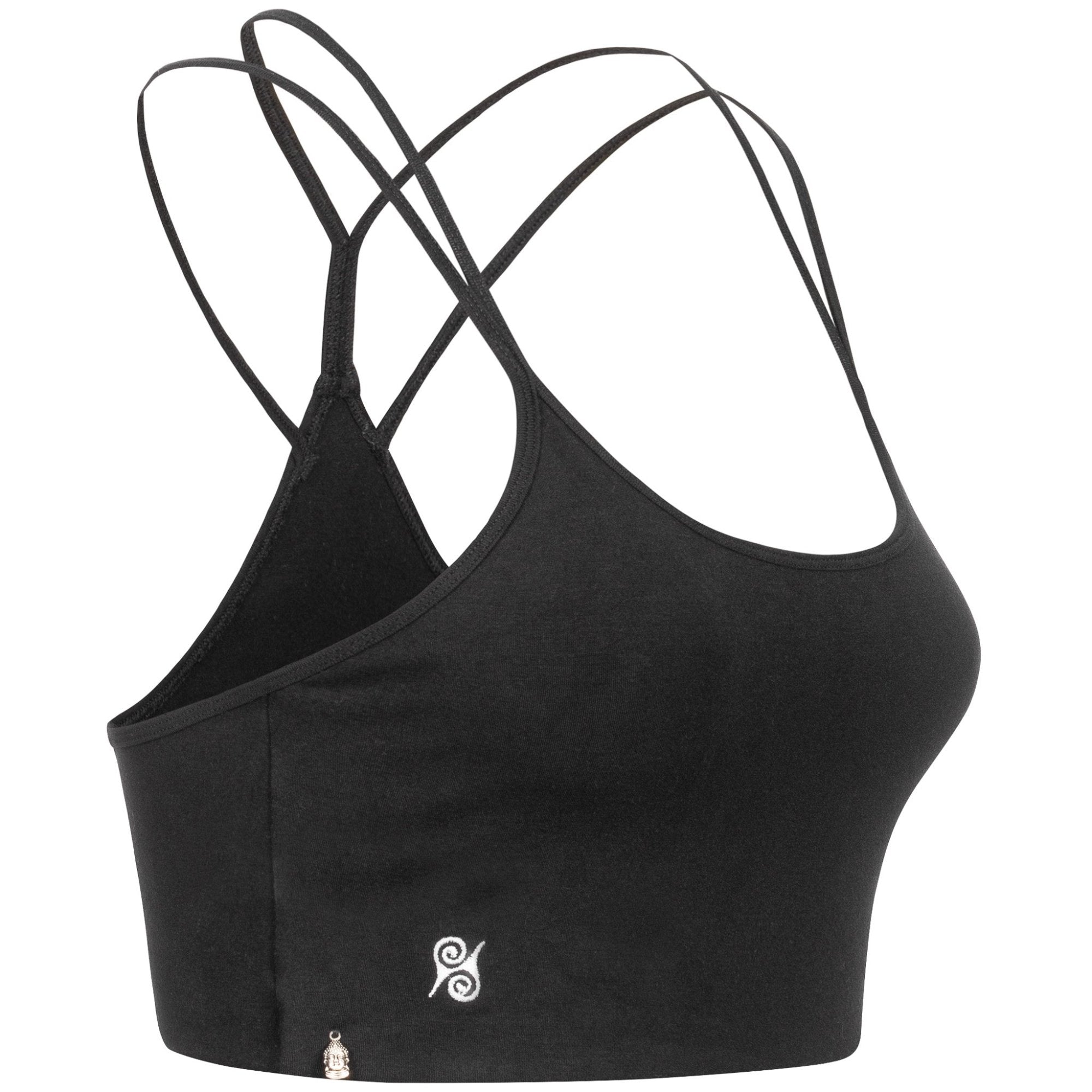 Yoga BH aus Bambus Mix - Comfy Bra Schwarz NEU