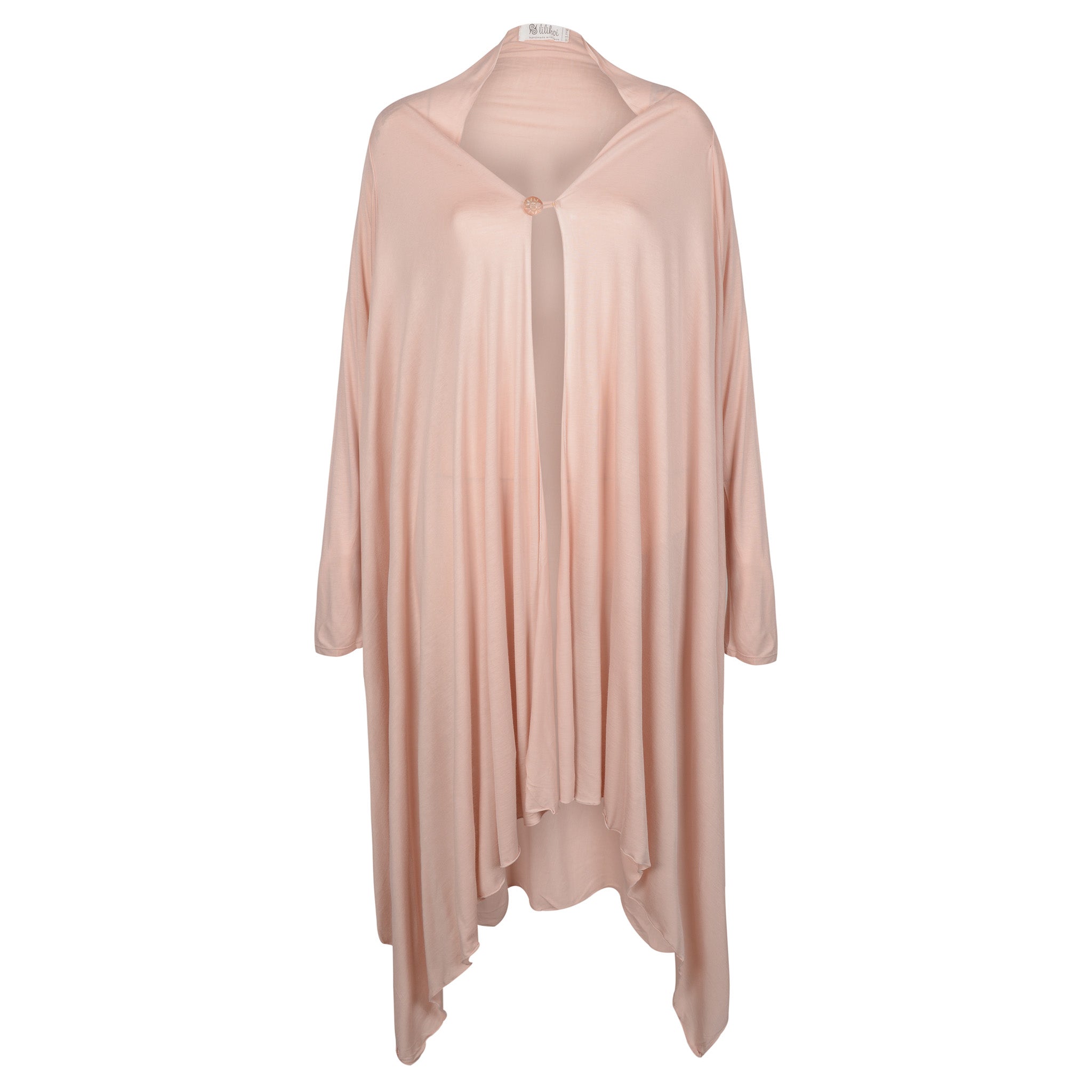 Yoga Jacke Damen aus Bambus Faser - Goddess Cape Dusty Rosé NEU