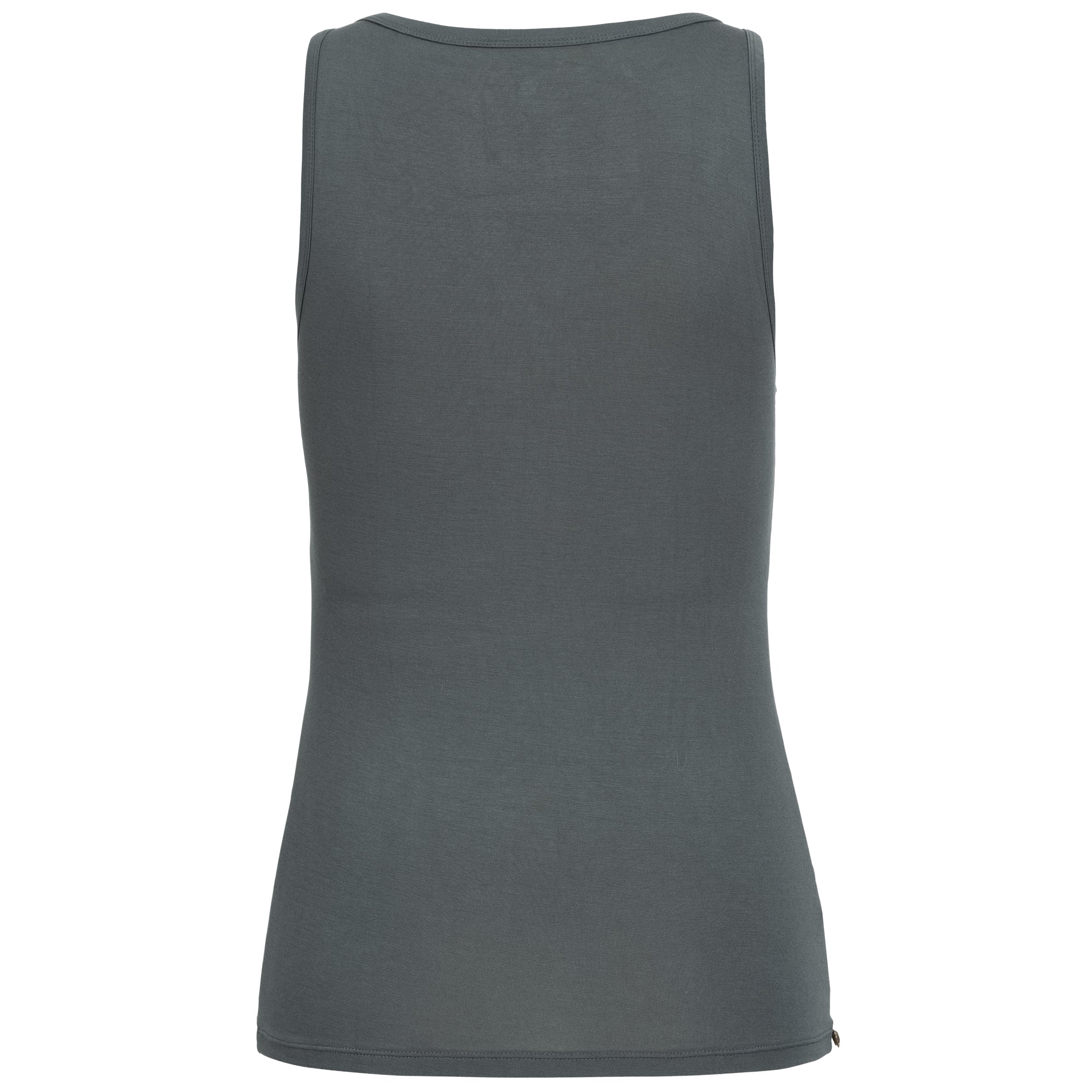 Yoga Shirt Damen aus Bambus Faser - Second Skin Grau