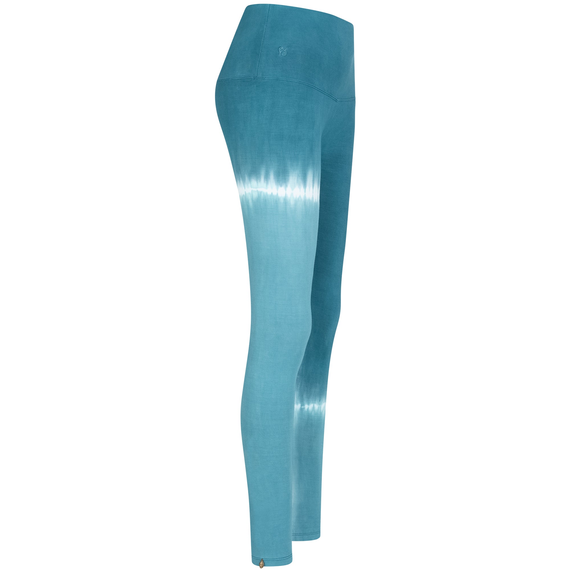 Yoga Leggings Damen aus Bambus Mix - DipDye Oceanblue !LIMITED EDITION! (Standard Material)