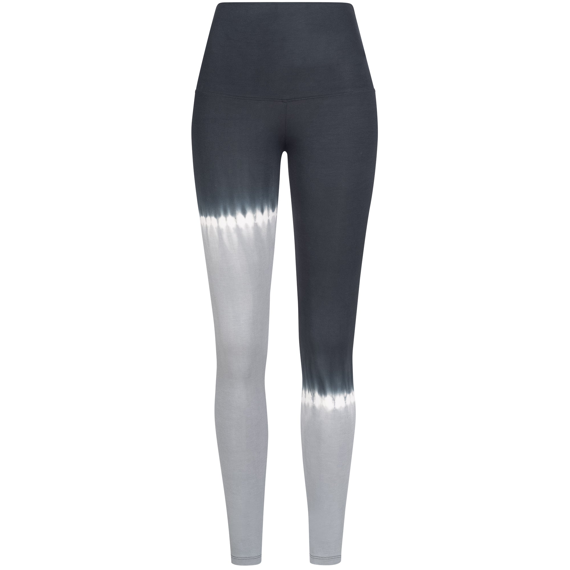 Yoga Leggings Damen aus Bambus Mix - DipDye Grau !LIMITED EDITION! (Dünnes Material)