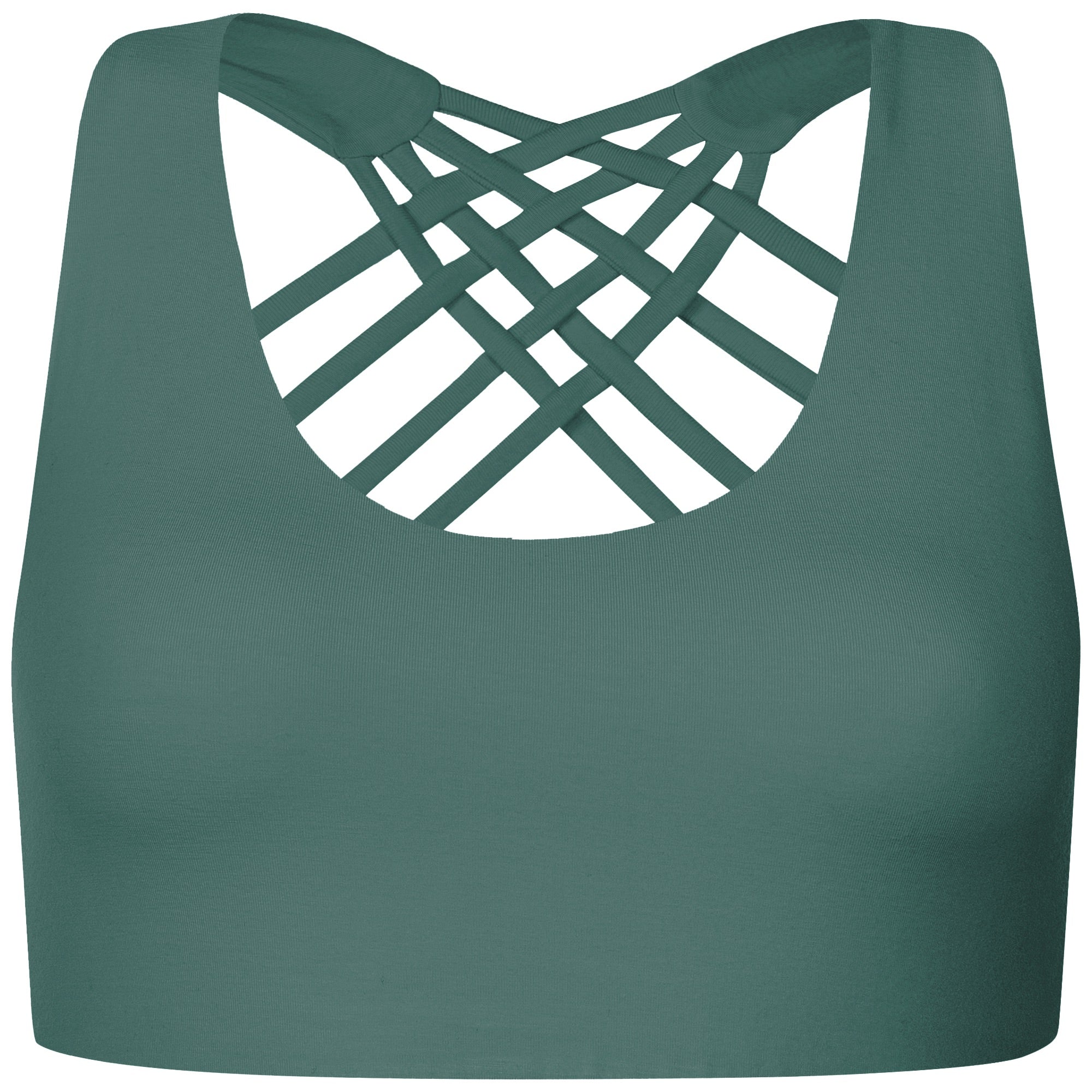 Yoga BH aus Bambus Mix - Criss Cross Elexier