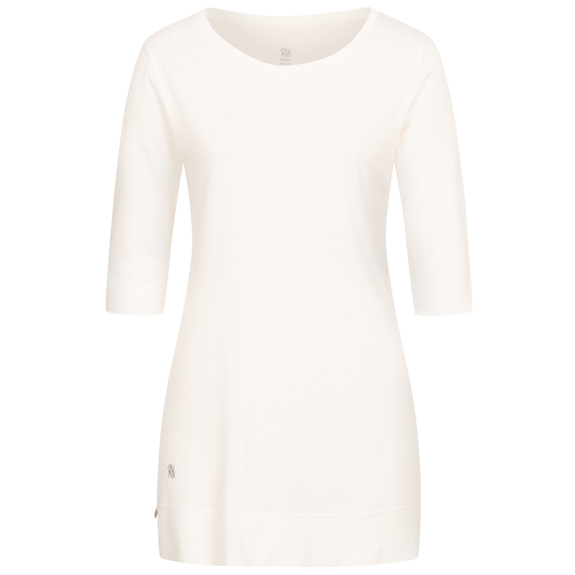 Yoga Shirt Damen aus Bambus Faser - Tunika Off White