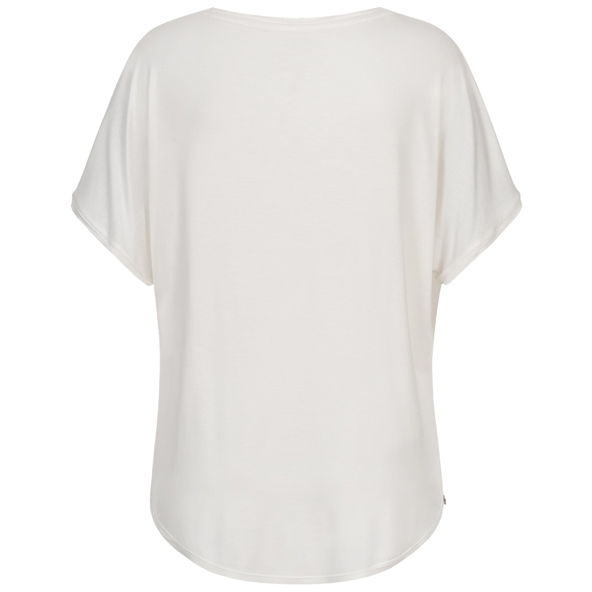 Yoga Shirt Damen aus Bambus Faser - Feel Good Off White