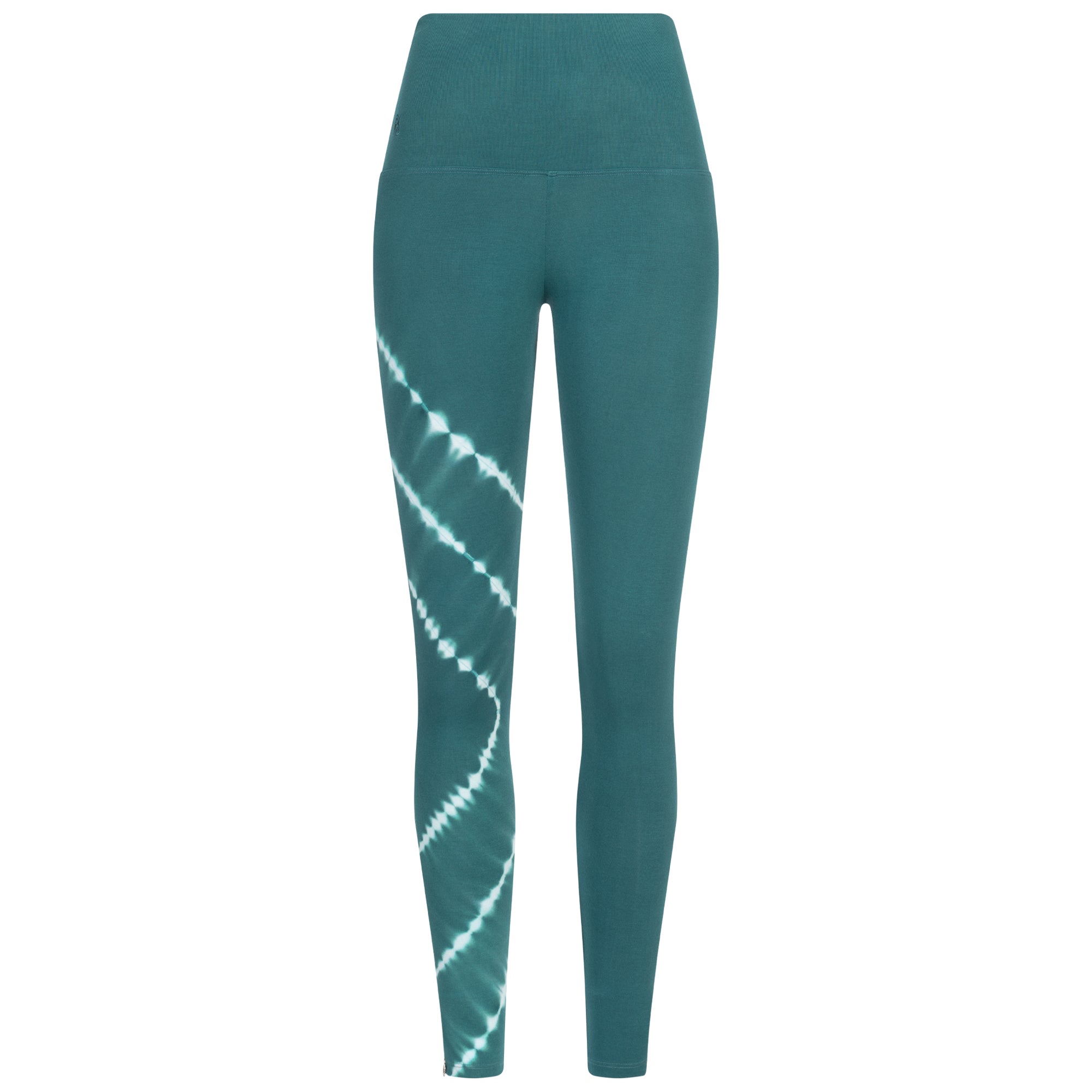 Yoga Leggings Damen aus Bambus Mix - Second Skin Teal !LIMITED EDITION! (Dünnes Material)
